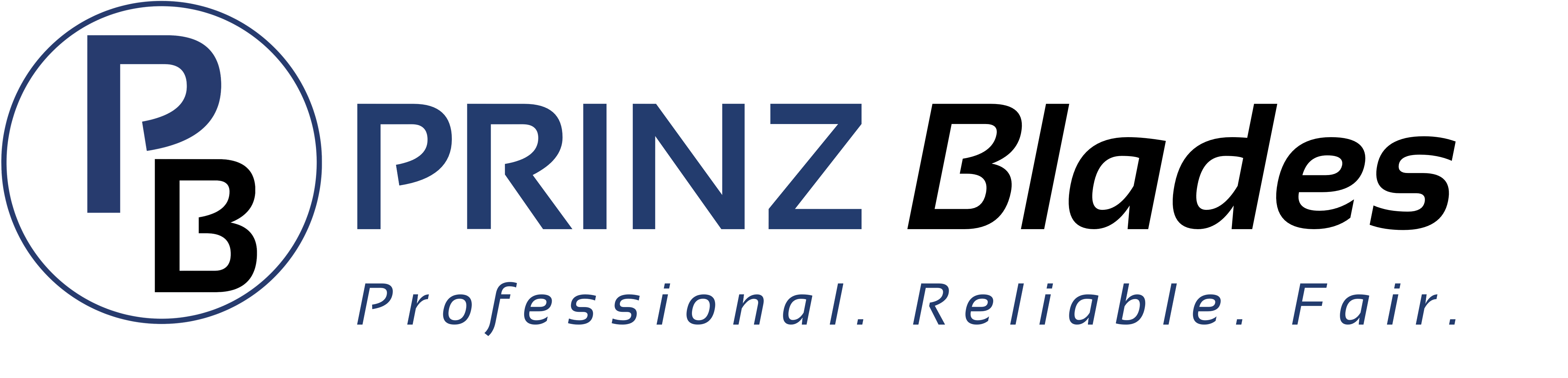 PRINZ Blades — Professional. Reliable. Fair.